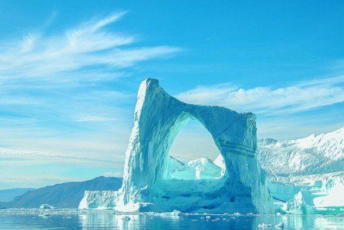 Spektakuläre Landschaften aus Eis in Grönland. Fotos: Shutterstock (4)