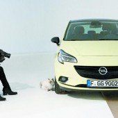 Lagerfeld setzt neuen Opel Corsa in Szene