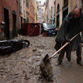 Genua kämpft mit Unwettern