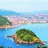Ausblick in San Sebastian