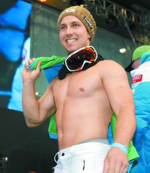 Unten Mode, oben ohne: Marcel Hirscher. Foto: gepa