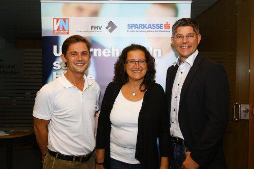 Unternehmer sein heute; Dornbirner Sparkasse; Vorsitzende der Jungen Wirtschaft Vorarlberg, Stefanie Walser,