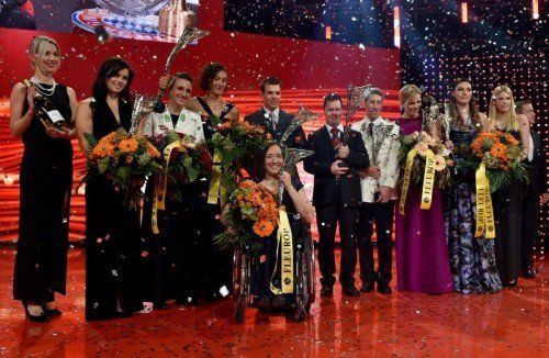 VIENNA,AUSTRIA,30.OCT.14 - VARIOUS SPORTS, SPORTHILFE - Gala Nacht des Sports, election of the athlete of the year. Image shows the Winner.
Photo: GEPA pictures/ Michael Riedler