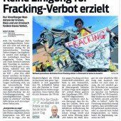 Hintertür bei Fracking-Verbot