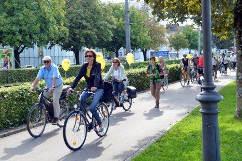Vorarlberger legten 2012 15 Prozent ihrer Wege mit dem Fahrrad zurück.
Foto: Land