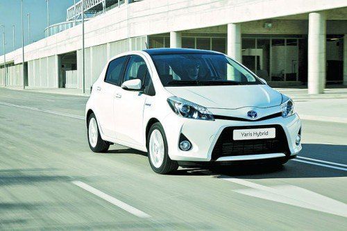 Auch in Österreich eine Erfolgsgeschichte: Toyota Yaris Hybrid.