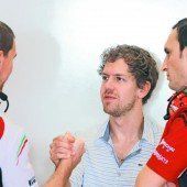 Vettel schnuppert schon bei Rot