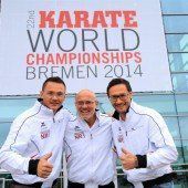 Karateka der historischen Triumphe