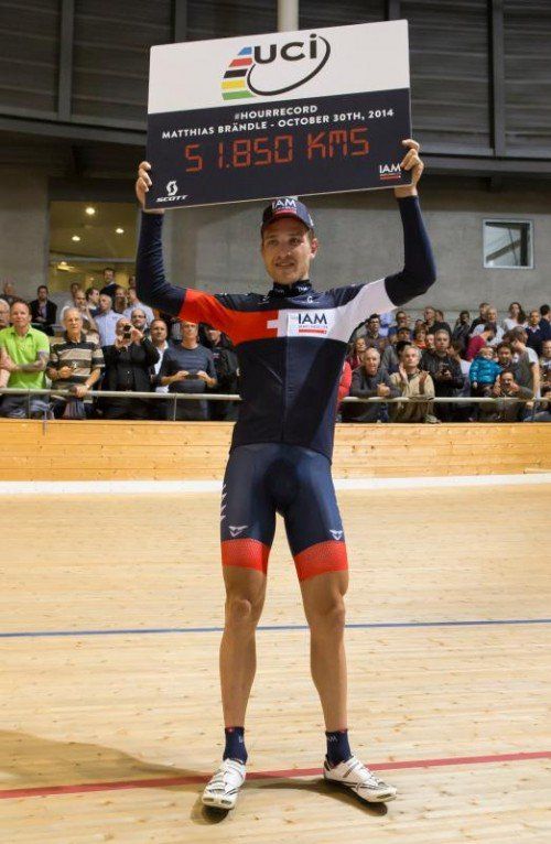 Exakt 101 Tage war Matthias Brändle Inhaber des Stundenweltrekordes. GEPA