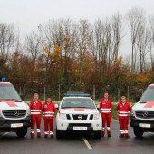 Rotes Kreuz erweitert seinen Fuhrpark um drei Fahrzeuge