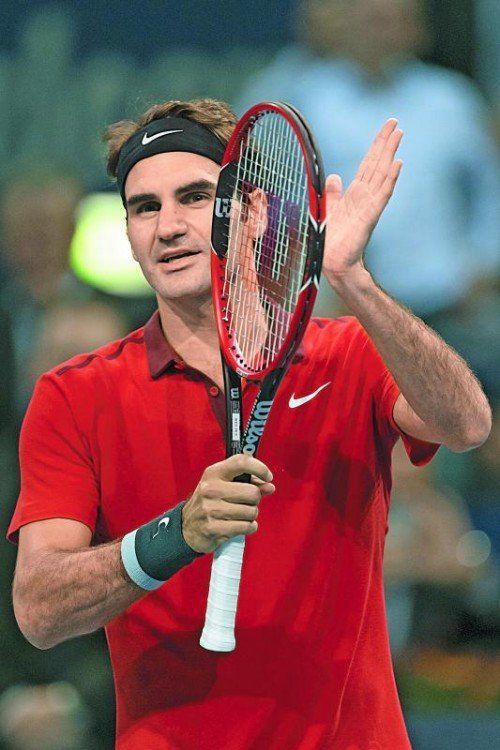 Die Nummer eins bei den Fans: Roger Federer. Foto: ap