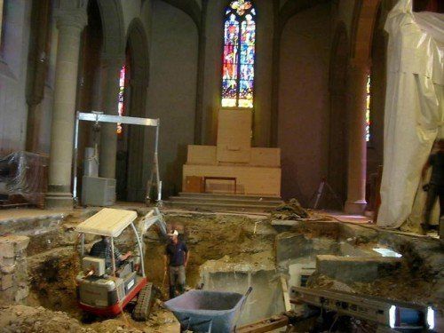 Die Umbauphasen des Feldkircher Doms sollten dokumentiert werden. Foto: SM