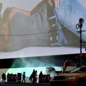 Riesige Werbetafel am Times Square enthüllt