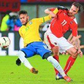 Unglückliche 1:2-Niederlage des ÖFB-Teams gegen Brasilien