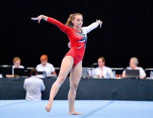 Erja Metzler holte Silber im Mehrkampf und gewann Gold am Boden.