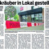 Nach Überfall auf die Bank noch auf ein Tässchen Kaffee