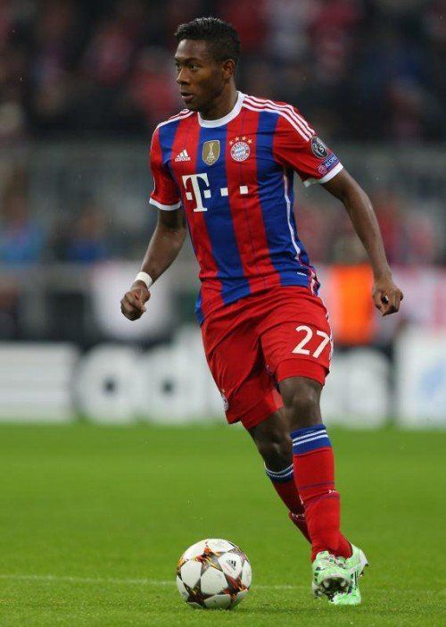 Gegen Rom noch Vorbereiter zum 1:0: Der Ausfall von David Alaba schmerzt nicht nur die Bayern, sondern auch das ÖFB-Team. Foto: gepa