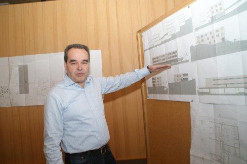 Hat einen Plan und setzt ihn mit der Bevölkerung von Sulzberg um: Bürgermeister Helmut Blank. Foto: Kaufmann  