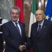 Fischer in Rom bei Napolitano