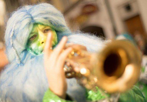 In Feldkirch wurde ausgelassen in den Fasching gefeiert.