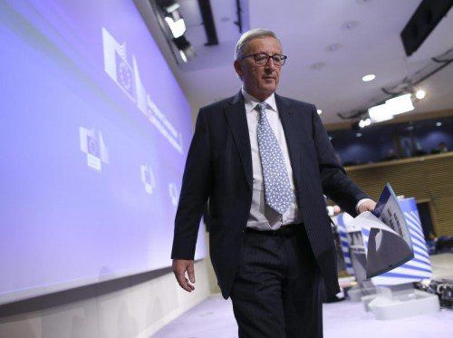 Jean-Claude Juncker hat zwar eine Meinung zu den Luxemburger Steuertricks, „aber ich werde diese für mich behalten“.  FOTO: EPA
