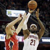LeBron James führt Cavaliers zum Erfolg