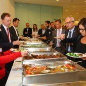 Gaumenfreuden am heißen Buffet