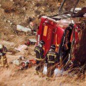 14 Todesopfer nach Busunglück in Spanien