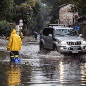 Chaos nach heftigen Unwettern in Italien