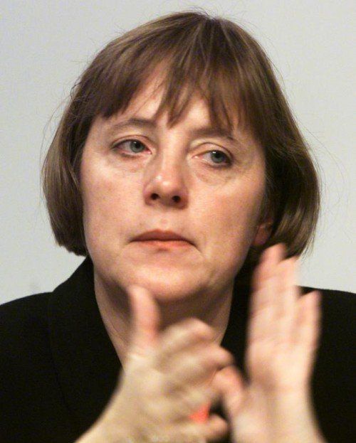 Physikerin Angela Merkel saß in der Sauna. Foto: AP