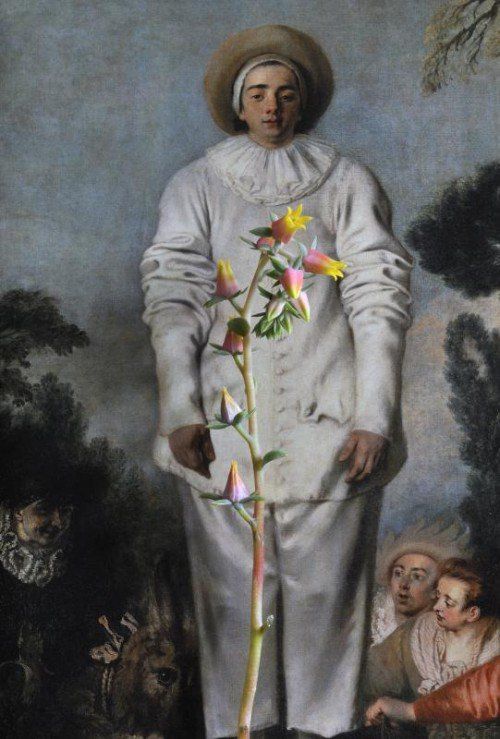 „Pierrot Gilles“ von Jean-Antoine Watteau (1684–1721), befindet sich im Louvre in Paris. Fotos: Rudolf Sagmeister