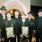 Die Waidleute feierten das Erntedankfest