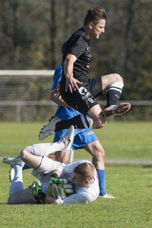 SW-Bregenz-Goalgetter Harald Unverdorben führt mit elf Treffern die Torschützenliste in der Vorarlbergliga an. Foto: stiplovsek