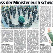Militärmusik vor dem Aus