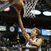 Dirk Nowitzki erzielte den 27.000 Punkt
