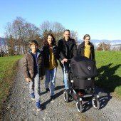 Unten trüb, oben sonnig