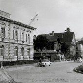 vorarlberg einst und jetzt. Die Bahnhofstraße in Dornbirn