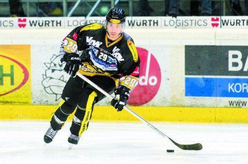 Drei Punkte beim 6:3 gegen die Vienna Capitals, Luciano Aquino gelang in Dornbirn ein perfektes Comeback. Fotos: stiplovsek