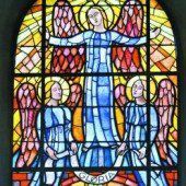 Ein Glasfenster von Fritz Krcal (1888–1983)