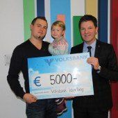 Volksbank: Spende statt Geschenke