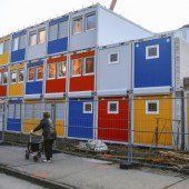 Wohncontainer für die Asylquote