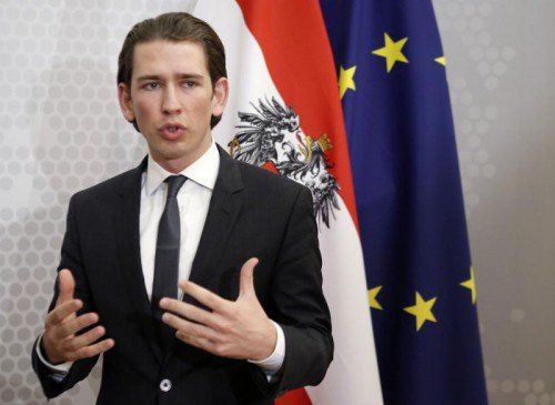 Minister Kurz: „Aussagen nicht überinterpretieren.“  FOTO: REUTERS