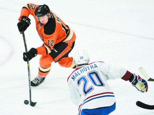 Mit Philadelphia siegreich: Michael Raffl. Foto: ap