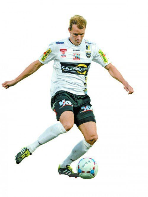 Nach 25 Spielen in der Bundesliga wartet Jan Zwischenbrugger noch auf seinen ersten Treffer in der höchsten Spielklasse.
Foto: gepa