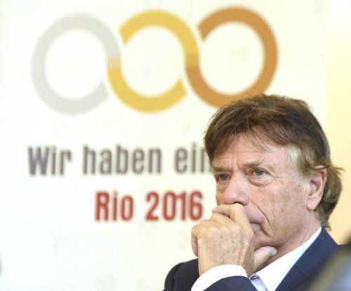 Peter Schröcksnadel ist wieder einmal unzufrieden. Foto: apa