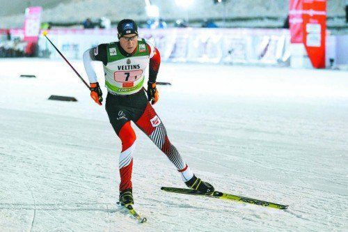 Platz zwei beim Auftakt: Kombinierer Bernhard Gruber. Foto: gepa