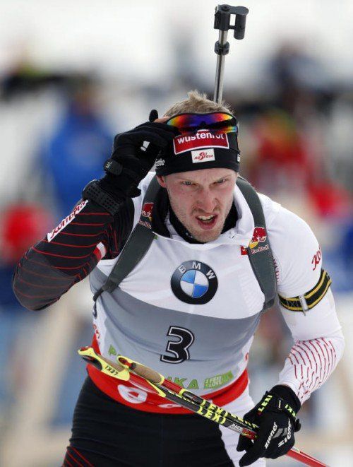 Schrammte knapp am Podestplatz vorbei: Dominik Landertinger. ap