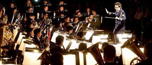Schwungvoll: Bürgermusik Lauterach unter Mathias Schmidt. Foto: BM