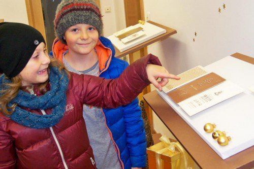 Wer in Sachen Weihnachtskarten etwas Besonderes sucht, ist im Vorarlberger Kinderdorf Kronhalde genau richtig. foto: veranstalter