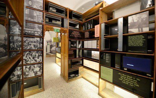 ABD0068_20150114 - WIEN - ÖSTERREICH: Ein Blick in die in Arbeit befindlichen Räume des Literaturmuseums der Österreichischen Nationalbibliothek am Mittwoch, 14. Jänner 2015. - FOTO: APA/ROLAND SCHLAGER